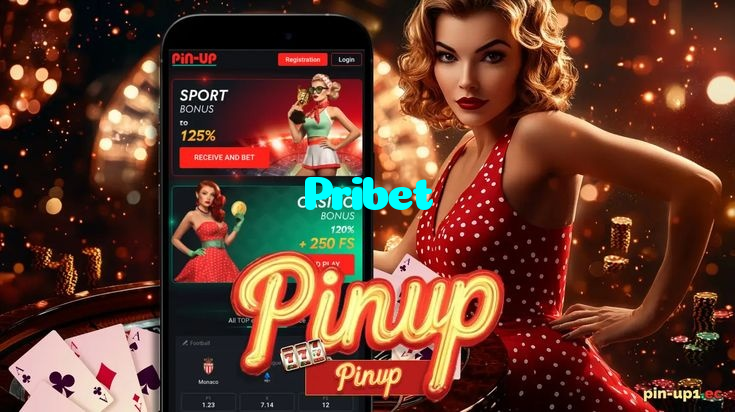 Pribet casino presented on mobile device in Pakistan with slots and live games